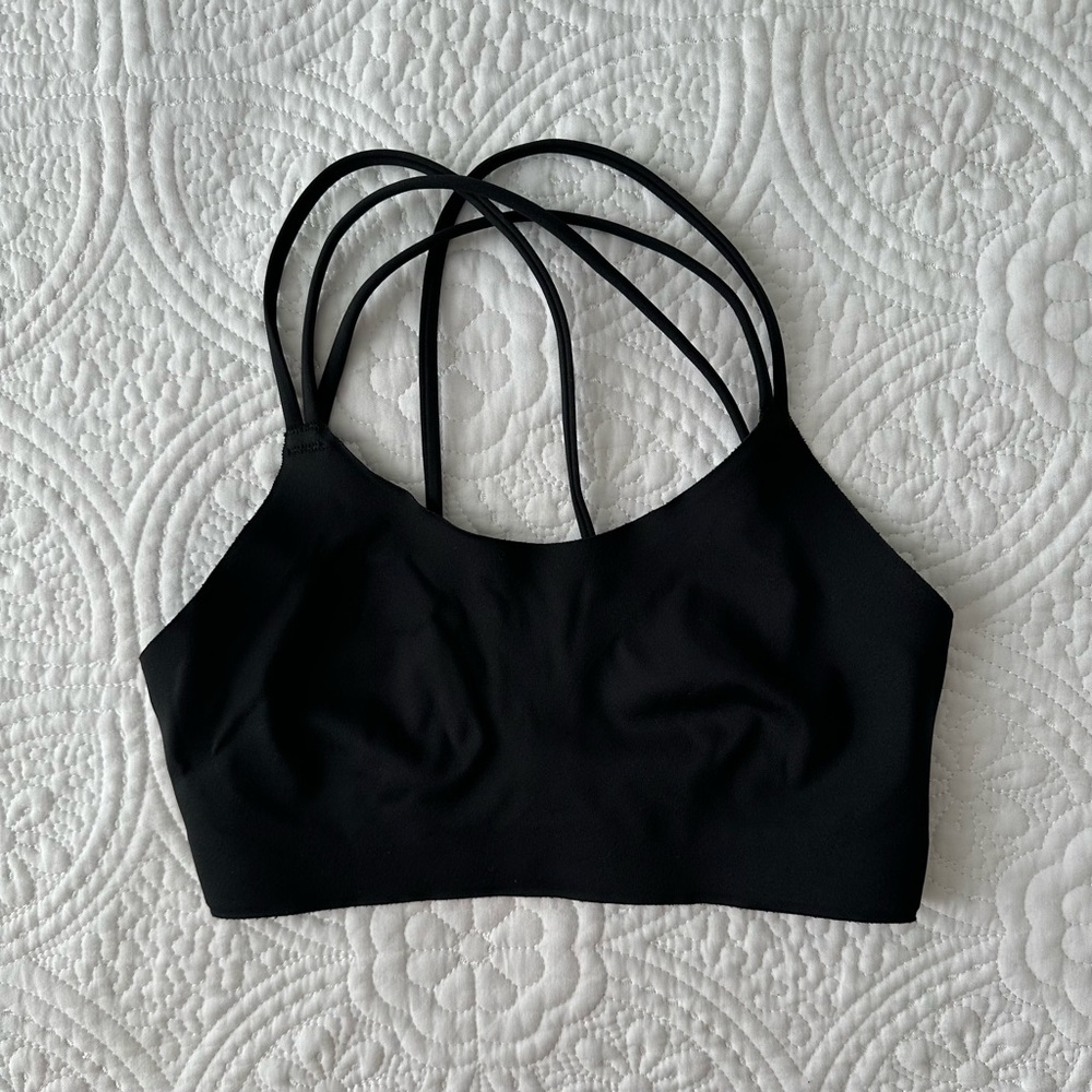 aerie offline goals strappy sports bra